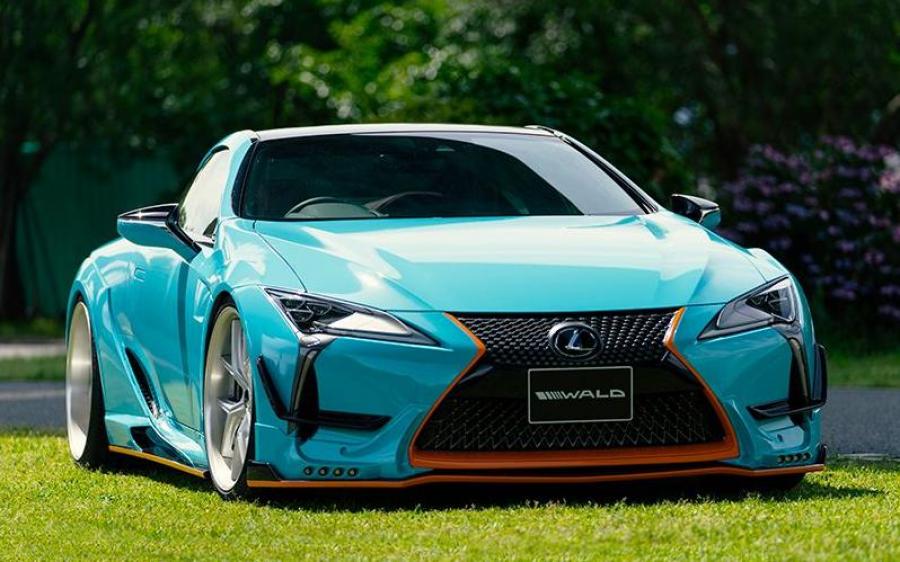 Lexus LC500 Semi-Gulf by Wald '2018